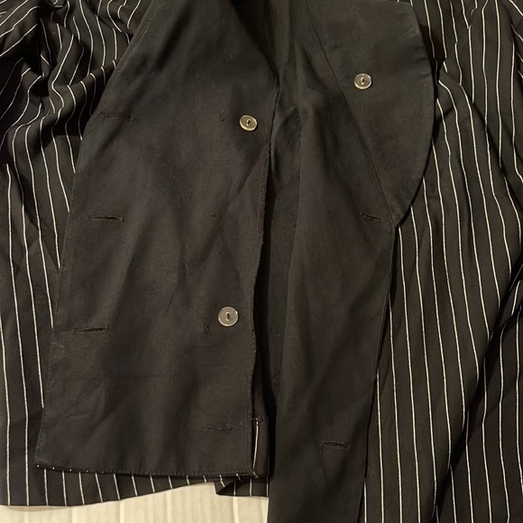 ⏳♻️Lady Carol of New York Black & White Pinstripe Button Blazer Plus size 18 - Picture 15 of 17